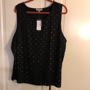 NWT Sequin Detail Top